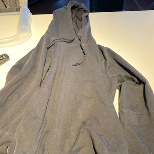 Lulu city sweat hoodie black - large